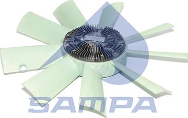 Sampa 079.316 - Вентилятор, охолодження двигуна autocars.com.ua