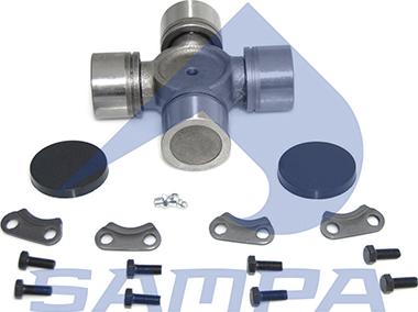Sampa 079.388 - Шарнір, поздовжній вал autocars.com.ua