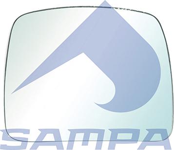 Sampa 079.454 - Зеркальное стекло, широкоугольное зеркало avtokuzovplus.com.ua