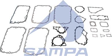 Sampa 080.684 - Комплект прокладок, ступенчатая коробка autodnr.net