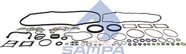 Sampa 080.806 - Комплект прокладок, блок-картер двигуна autocars.com.ua