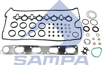 Sampa 080.869 - Комплект прокладок, головка циліндра autocars.com.ua