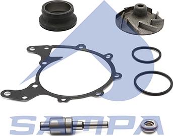 Sampa 080.919 - Ремкомплект, водяний насос autocars.com.ua