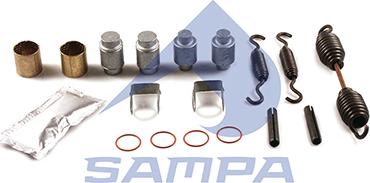 Sampa 085.512 - Ремонтний комплект, ролик гальмівних колодок autocars.com.ua