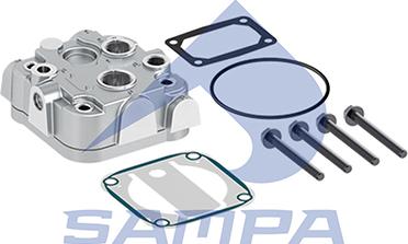 Sampa 092.215 - Головка циліндра, пневматичний компресор autocars.com.ua