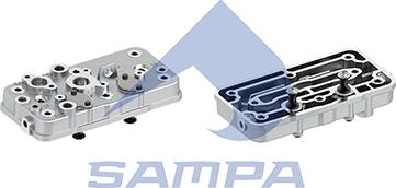 Sampa 092.225 - Головка циліндра, пневматичний компресор autocars.com.ua