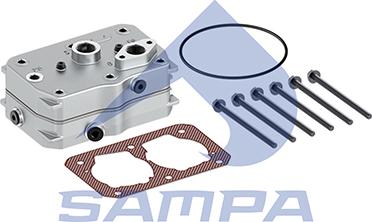 Sampa 093.409 - Головка цилиндра, пневматический компрессор autodnr.net