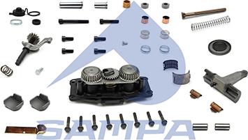 Sampa 093.550 - Ремкомплект, гальмівний супорт autocars.com.ua