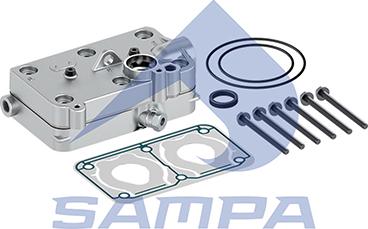 Sampa 094.211 - Головка цилиндра, пневматический компрессор avtokuzovplus.com.ua