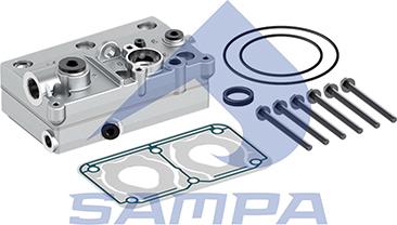 Sampa 094.230 - Головка цилиндра, пневматический компрессор avtokuzovplus.com.ua