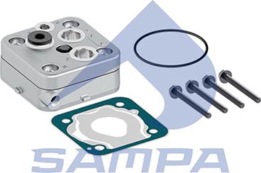 Sampa 094.244 - Головка цилиндра, пневматический компрессор autodnr.net