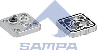 Sampa 094.245 - Головка цилиндра, пневматический компрессор autodnr.net