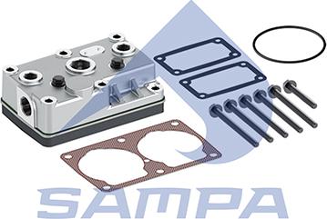 Sampa 094.347 - Головка циліндра, пневматичний компресор autocars.com.ua