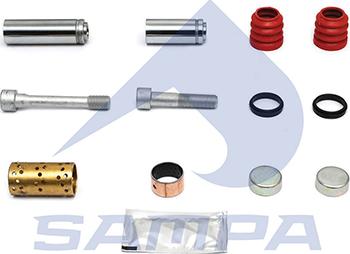 Sampa 095.596 - Ремкомплект, тормозной суппорт autodnr.net