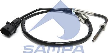 Sampa 096.2453 - Датчик, температура вихлопних газів autocars.com.ua