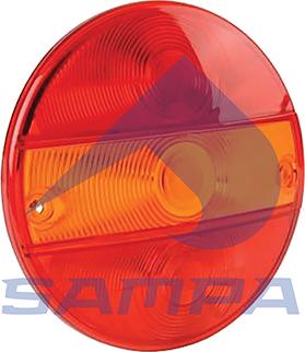 Sampa 096.3395 - Рассеиватель, задний фонарь avtokuzovplus.com.ua