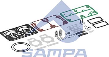 Sampa 096.652 - Ремкомплект, компресор autocars.com.ua