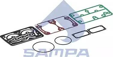 Sampa 096658 - Комплект прокладок, вентиль ламелей autocars.com.ua