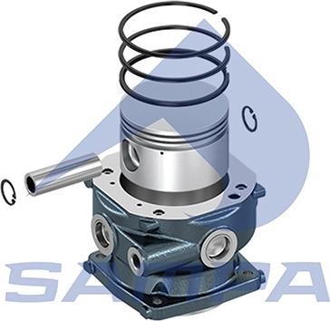 Sampa 096.701 - Гільза циліндра, пневматичний компресор autocars.com.ua