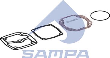 Sampa 096.777 - Комплект прокладок, вентиль ламелей autocars.com.ua