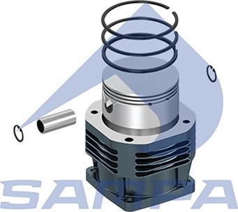 Sampa 096.979 - Гільза циліндра, пневматичний компресор autocars.com.ua