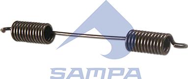 Sampa 100090 - Пружина тормозной колодки avtokuzovplus.com.ua