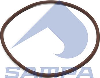 Sampa 115921 - Середній / кінцевий глушник ОГ autocars.com.ua