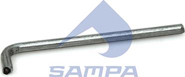 Sampa 118.004 - Подпружіннений стопорний штифт, гальмівна колодка autocars.com.ua