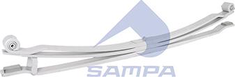 Sampa 14200195 - багатолистові ресора autocars.com.ua