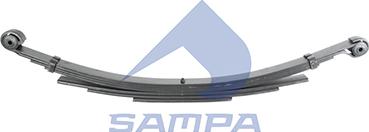 Sampa 14600037 - Многолистовая рессора autodnr.net