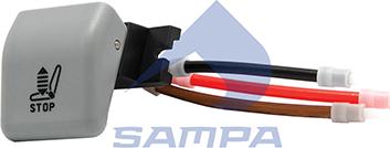 Sampa 1820 0464 - Регулювальний елемент, регулювання сидіння autocars.com.ua