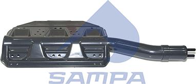 Sampa 1840 0061 - Тримач, бризговик autocars.com.ua