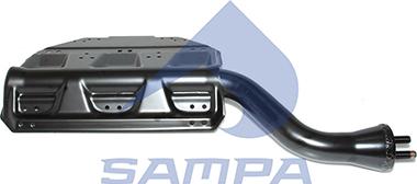 Sampa 1840 0064 - Тримач, бризговик autocars.com.ua