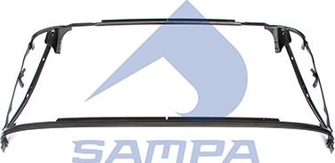 Sampa 1840 0394 - Рамка, облицювання радіатора autocars.com.ua