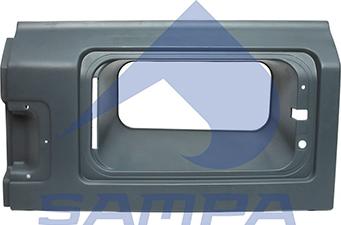 Sampa 1850 0465 - Заслінка, бардачок autocars.com.ua