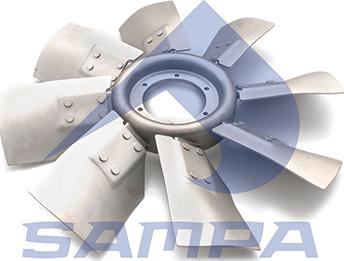 Sampa 200.156 - Вентилятор, охолодження двигуна autocars.com.ua
