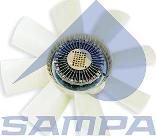 Sampa 200.185 - Вентилятор, охолодження двигуна autocars.com.ua