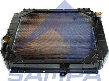 Sampa 200.497 - Радіатор, охолодження двигуна autocars.com.ua