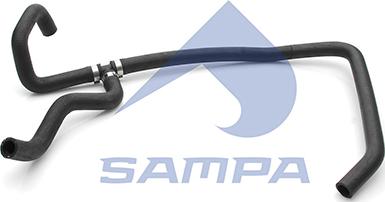 Sampa 201.418 - Шланг, теплообменник - отопление avtokuzovplus.com.ua