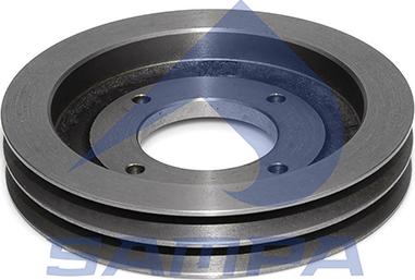 Sampa 202.011 - Ремінний шків, водяний насос autocars.com.ua