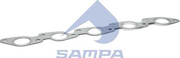 Sampa 202.132 - Прокладка, выпускной коллектор autodnr.net