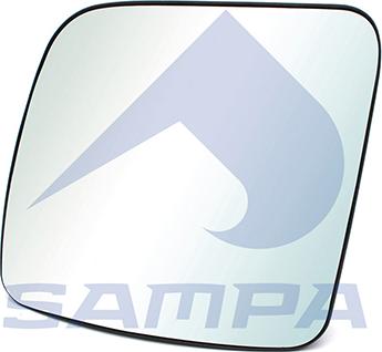 Sampa 205.053 - Дзеркальне скло, дзеркало ширококутна autocars.com.ua