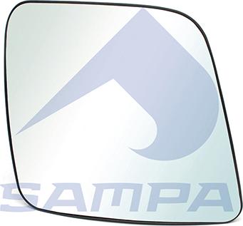 Sampa 205.054 - Дзеркальне скло, дзеркало ширококутна autocars.com.ua