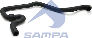 Sampa 205.143 - Шланг, теплообмінник - опалення autocars.com.ua