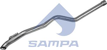 Sampa 205.248 - Труба вихлопного газу autocars.com.ua