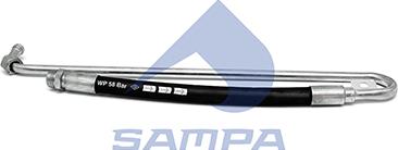 Sampa 206.035 - Шланг, теплообмінник для охолодження трансмісійного масла autocars.com.ua