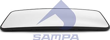 Sampa 206.337 - Дзеркальне скло, зовнішнє дзеркало autocars.com.ua