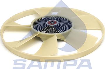 Sampa 206.384 - Вентилятор, охолодження двигуна autocars.com.ua
