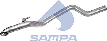 Sampa 207.095 - Труба вихлопного газу autocars.com.ua