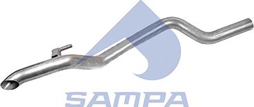 Sampa 207.099 - Труба вихлопного газу autocars.com.ua